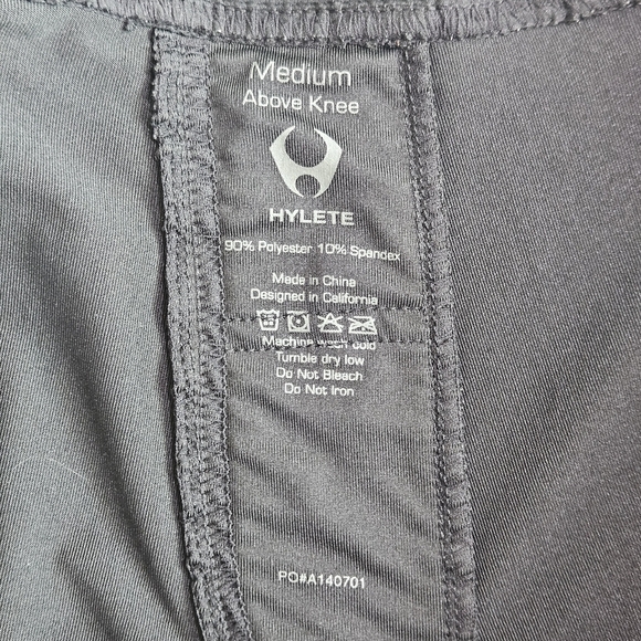 Hylete Men's Black Athletic Shorts, Size Medium - Picture 5 of 5